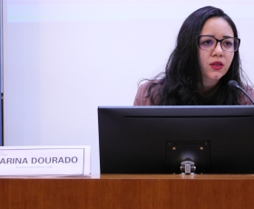 Lançamento da obra Crimes de feminicídio no enquadramento midiático: o que não é nominado não existe (Brasil, 2015-2018). 04/12/2025. Foto: Beto Monteiro/Ascom UnB